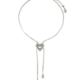 HEART LARIAT NECKLACE