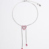 Heart Lariat Necklace