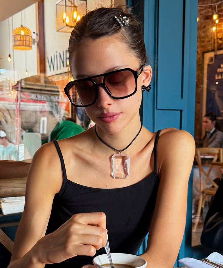 Gem Wrap Necklace