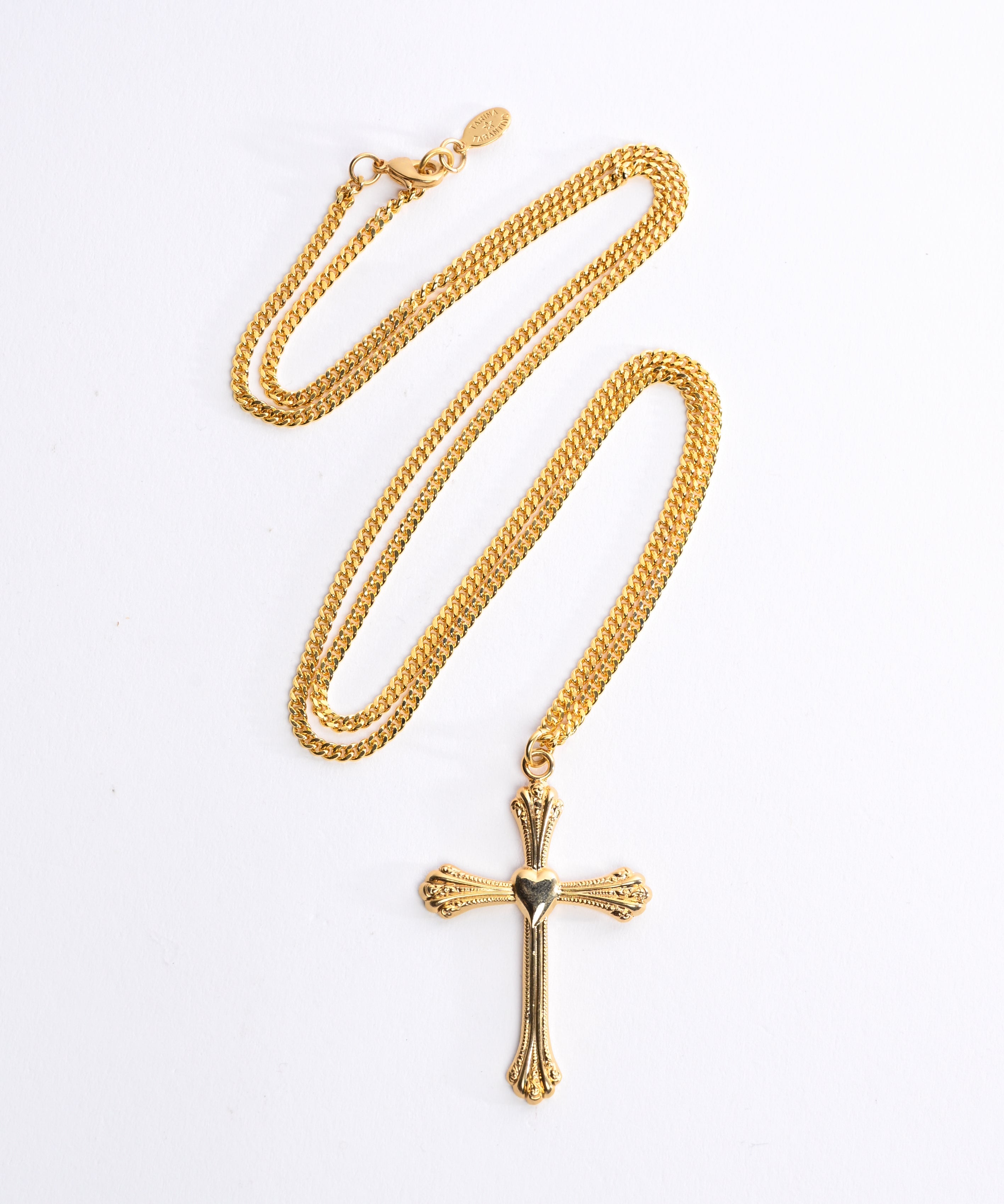 Cross Heart Necklace