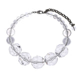 BIG LUCITE BANGLE NECKLACE