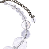 BIG LUCITE BANGLE NECKLACE