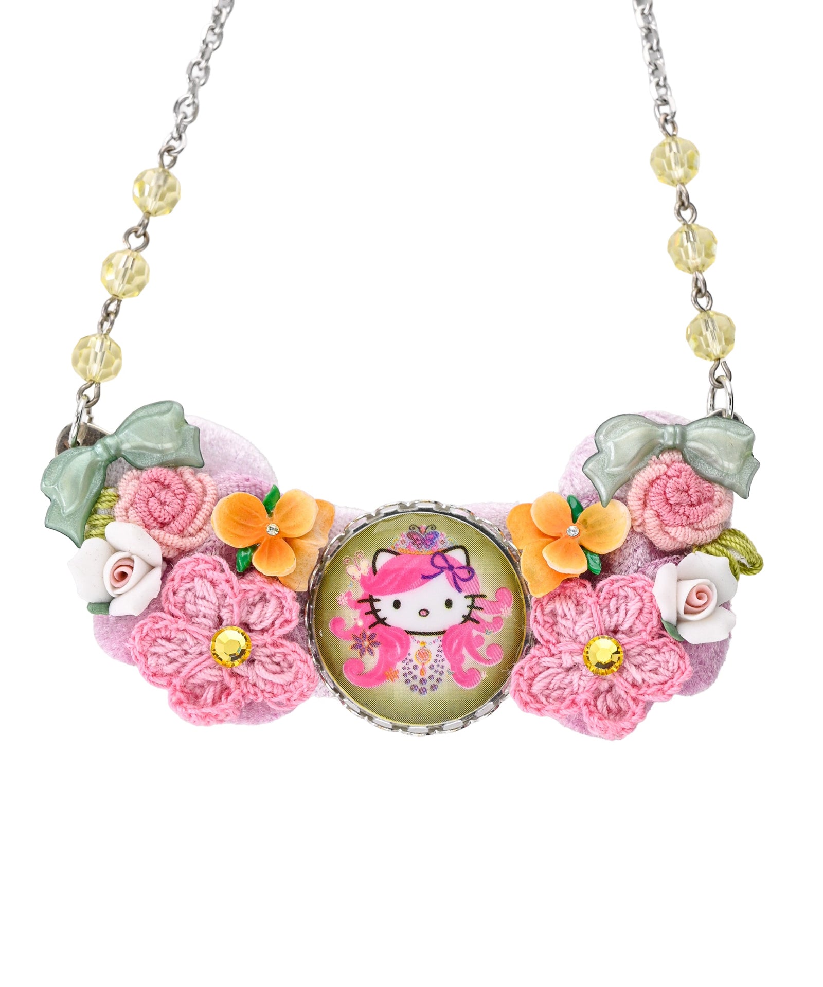 KITTY TAPESTRY NECKLACE