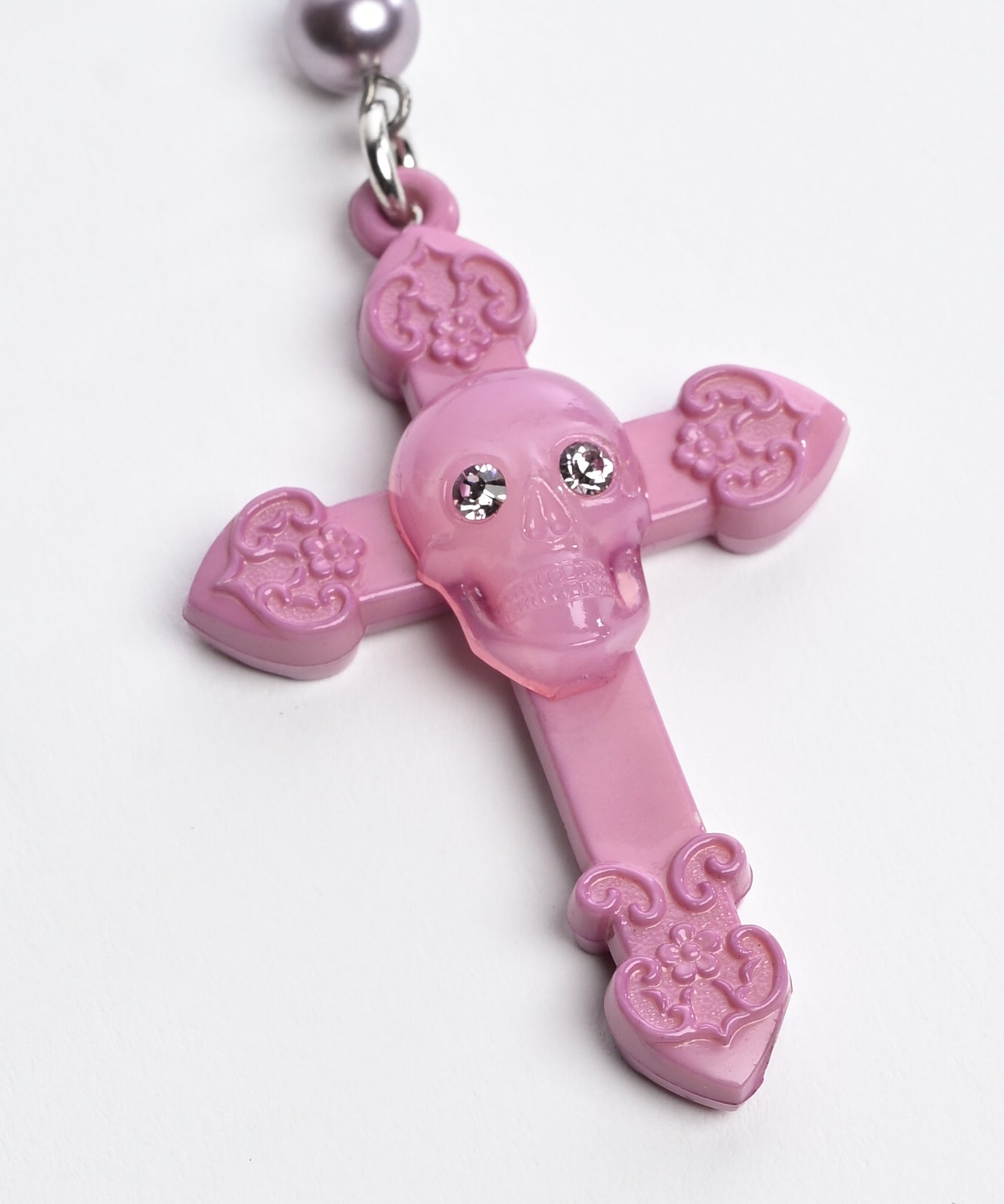 Skull Rosary Necklace