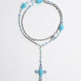 Skull Rosary Necklace