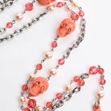 Skull Rosary Necklace