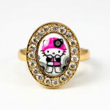Moffitt Mod Kitty Ring
