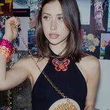 Flutterby Crystal Necklace
