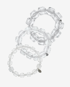 CLASSIC LUCITE BRACELET STACK
