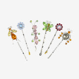 CRYSTAL GARDEN BOBBY SET