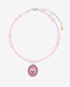 CANDY CRYSTAL KITTY NECKLACE
