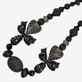 BLACK CAMEO SKULL WRISTLET