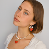 BERRY CAFE EARRINGS