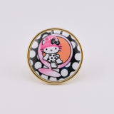 Classic Round Kitty Ring