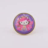 Classic Round Kitty Ring