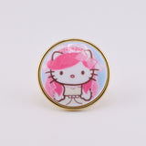 Classic Round Kitty Ring