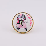 Classic Round Kitty Ring