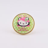 Classic Round Kitty Ring