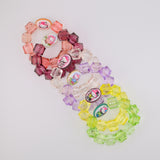 Gem Cut Pink Head Stack