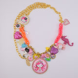 Toy Store Pink Head Necklace