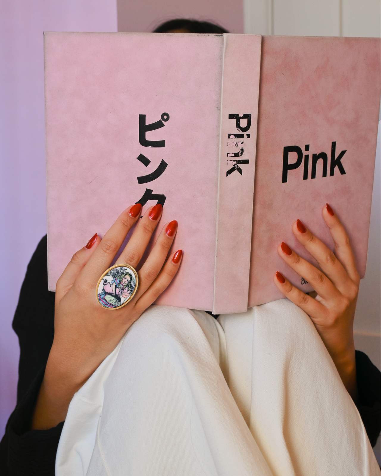 Alice Pig Baby Ring