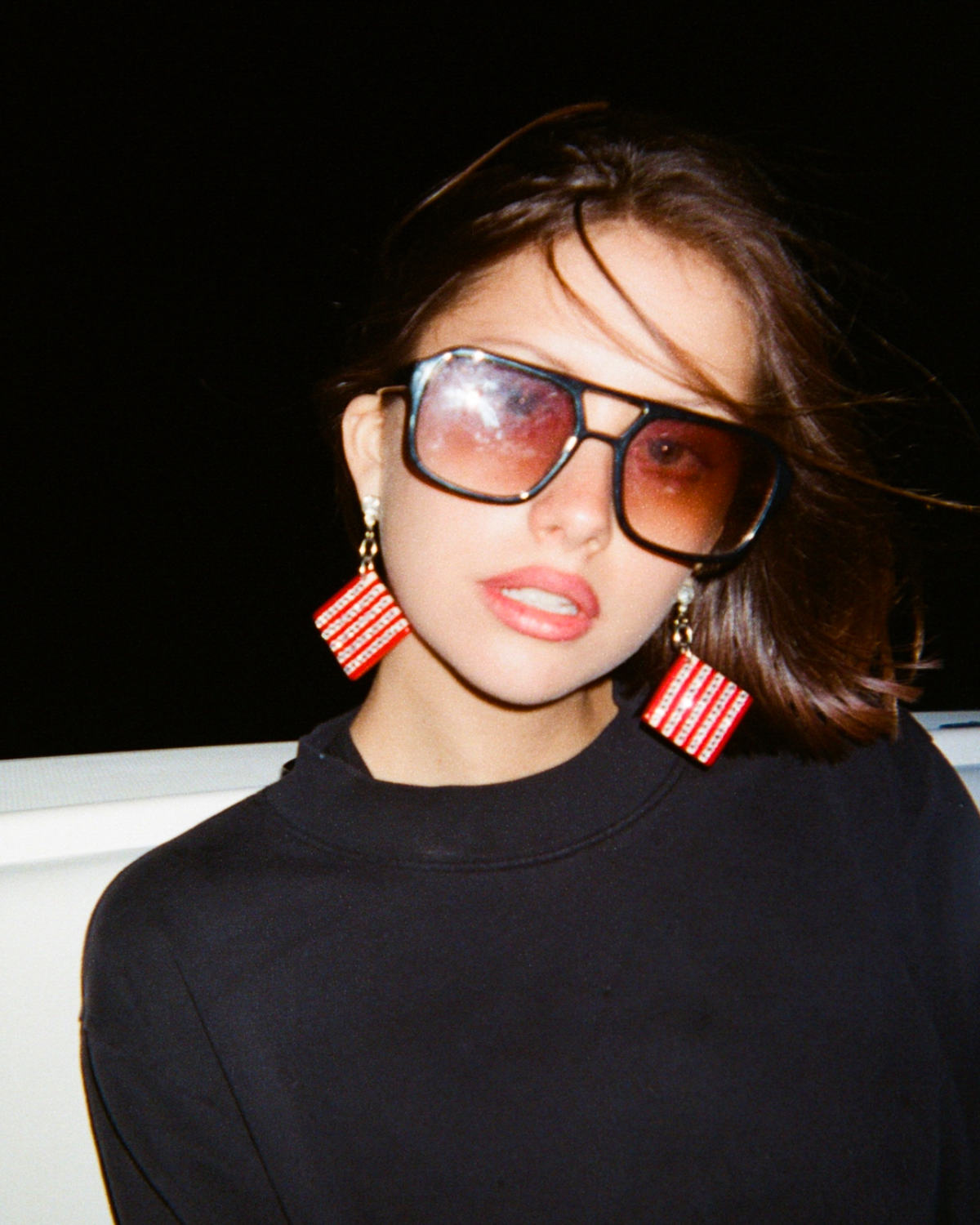Bateau Stripe Earrings