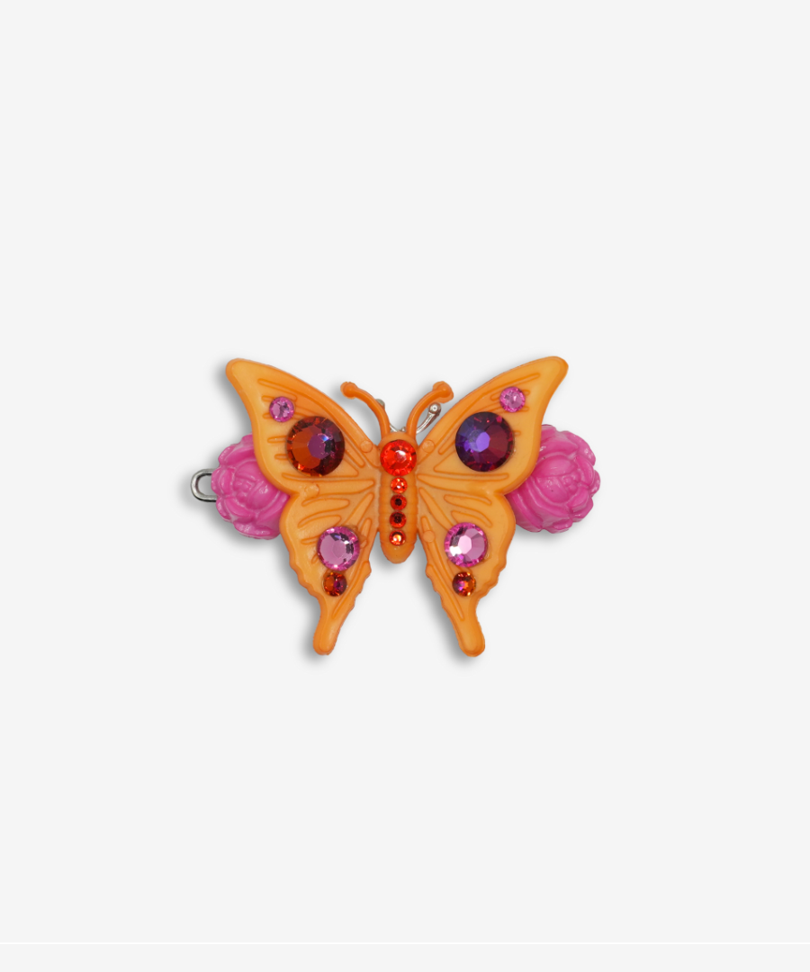 BUTTERFLY DEWDROP HAIRCLIP