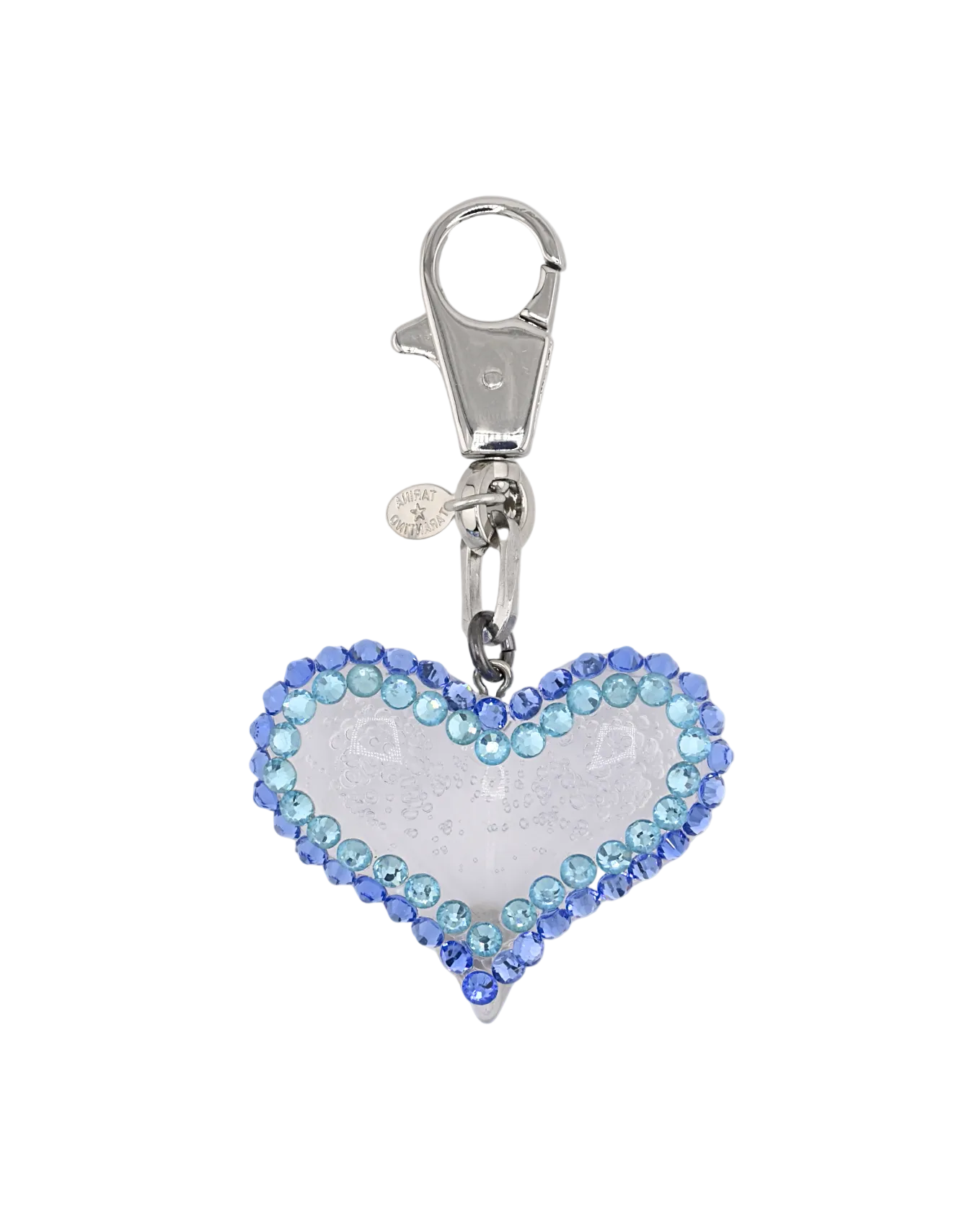 Bubble Heart Bag Charm