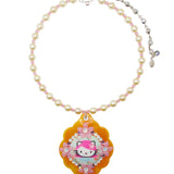 CHERRY BLOSSOM KITTY NECKLACE