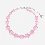 GEM CUT LUCITE NECKLACE