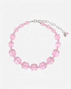 GEM CUT LUCITE NECKLACE