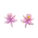 ORCHID EARRINGS
