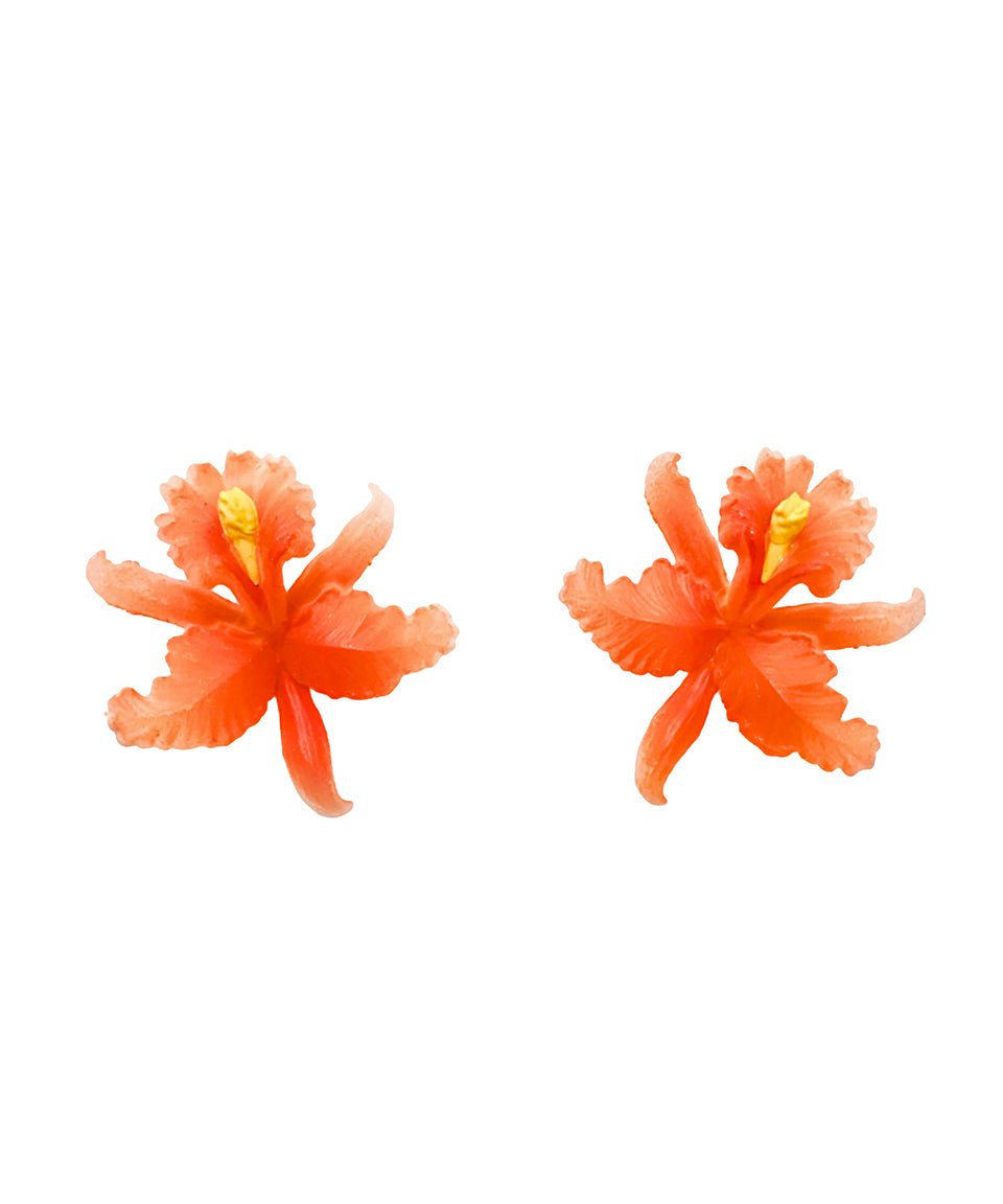 ORCHID EARRINGS