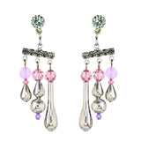 PINK TEARS EARRINGS