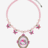 KITTY PINK BUTTERFLY NECKLACE