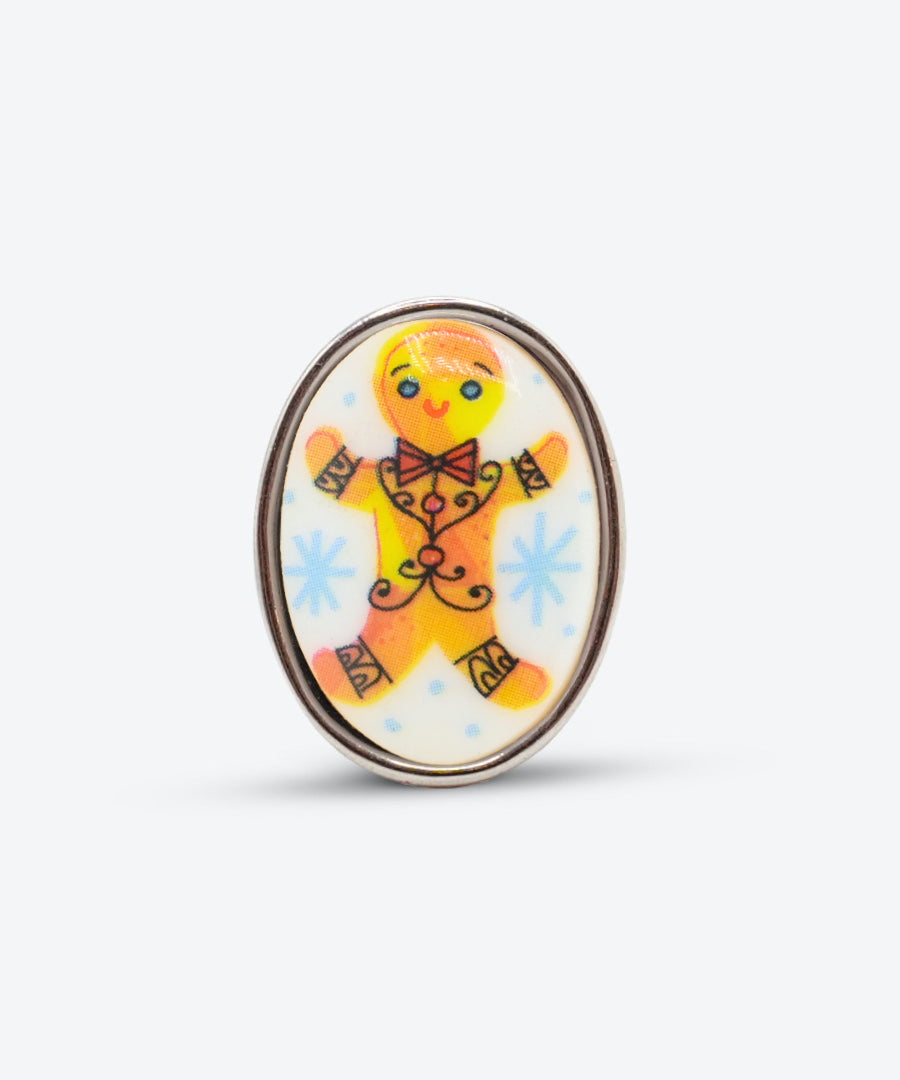 HOLIDAY OVAL RING MINI