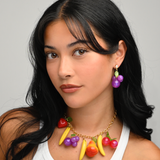 GRAPE CRUSH EARRINGS