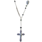 SKULL ROSARY NECKLACE