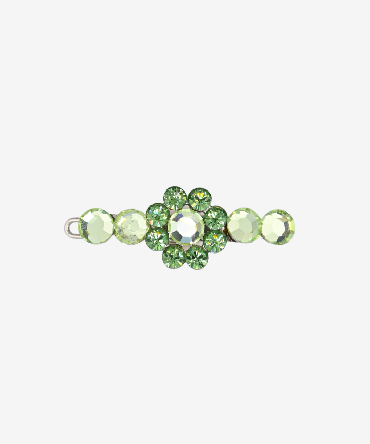 CRYSTAL FLOWER CLIP