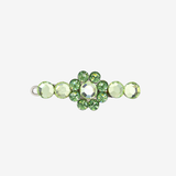 CRYSTAL FLOWER CLIP