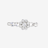 CRYSTAL FLOWER CLIP