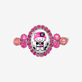 KITTY PORTRAIT BARRETTE