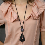KITTY GOTHIC CORD NECKLACE