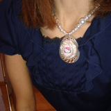 KITTY BAROQUE PEARL NECKLACE