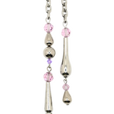 CRYSTAL FLOWER LARIAT