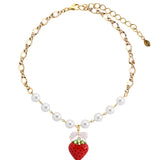 BERRY CAFE NECKLACE