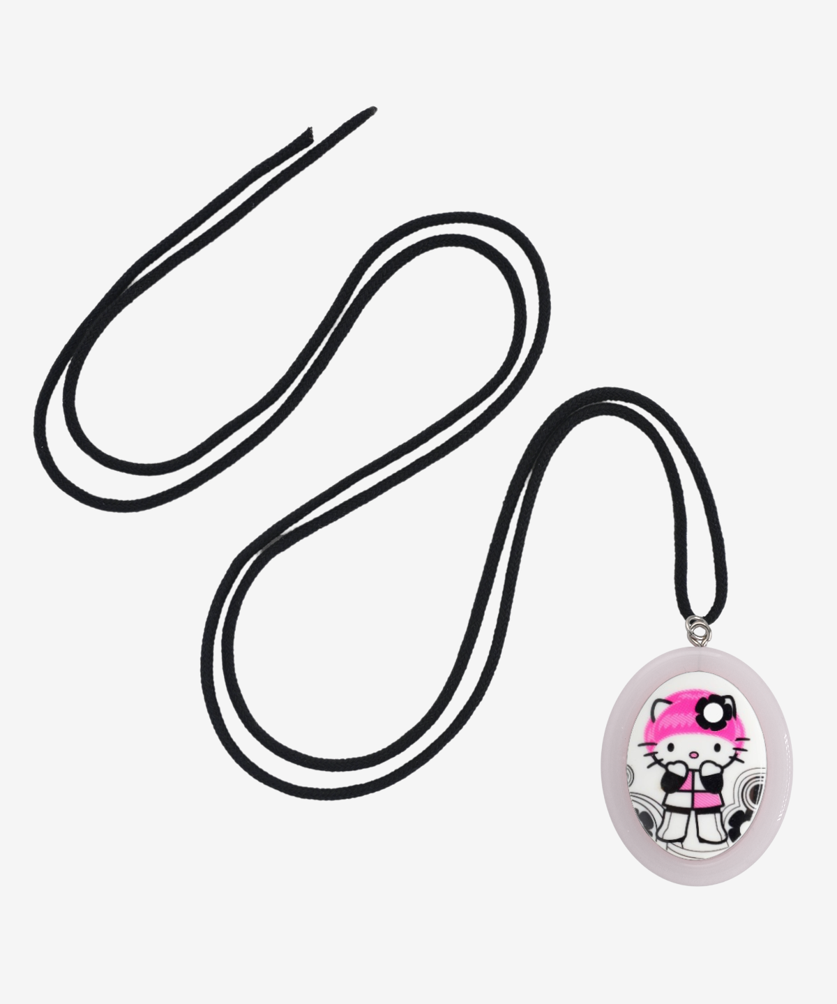 PINK HEAD WRAP NECKLACE