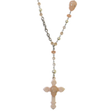 SKULL ROSARY NECKLACE