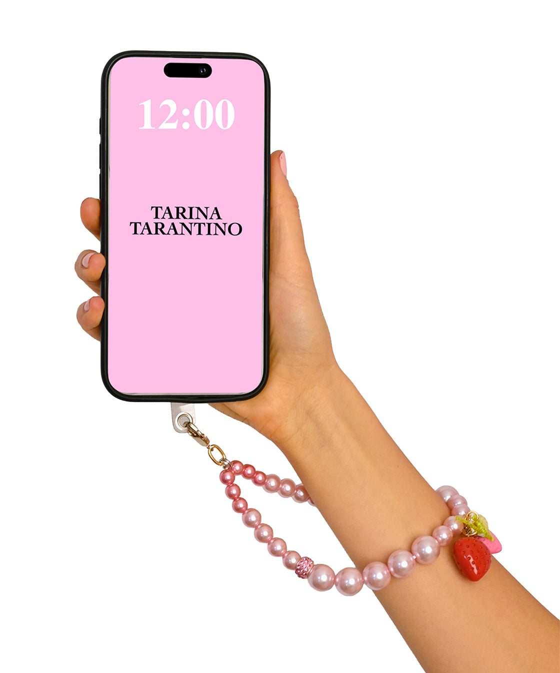 BERRIES N' CREAM PHONE WRISTLET