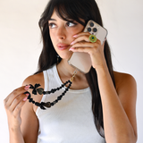 BLACK CAMEO SKULL WRISTLET